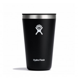 Hydro Flask 16 oz All Around™ Tumbler Schwarz | 2701634-UX