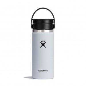 Hydro Flask 16 oz Coffee with Flex Sip™ Lid Weiß | 5182439-HA