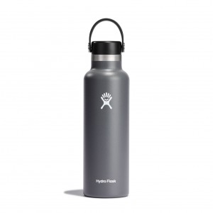 Hydro Flask 21 oz Standard Mouth Stone | 4369872-KO