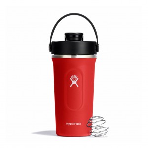 Hydro Flask 24 oz Insulated Shaker Bottle Goji | 3201568-LU
