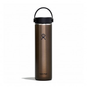 Hydro Flask 24 oz Lightweight Wide Mouth Trail Series™ Schwarz | 3724068-NT