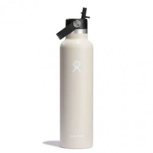 Hydro Flask 24 oz Standard Mouth with Flex Straw Cap Oat | 6540819-WM