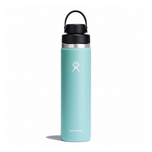 Hydro Flask 24 oz Wide Mouth with Flex Chug Cap Dew | 6572318-WQ