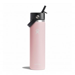 Hydro Flask 24 oz Wide Mouth with Flex Straw Cap Trillium | 9185047-AK