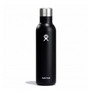 Hydro Flask 25 oz Wine Bottle Schwarz | 8423569-MC