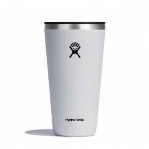 Hydro Flask 28 oz All Around™ Tumbler Weiß | 6703824-TI