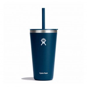 Hydro Flask 28 oz All Around™ Tumbler with Straw Lid Indigo | 3621089-HF