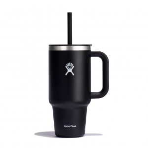 Hydro Flask 32 oz All Around™ Travel Tumbler Schwarz | 8674520-QW