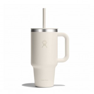 Hydro Flask 32 oz All Around™ Travel Tumbler Ivory | 3716489-JY