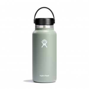 Hydro Flask 32 oz Wide Mouth Agave | 6378410-PZ