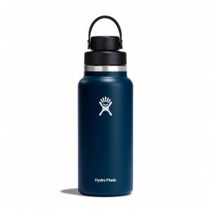 Hydro Flask 32 oz Wide Mouth with Flex Chug Cap Indigo | 2791305-UT