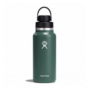 Hydro Flask 32 oz Wide Mouth with Flex Chug Cap Fir | 6514932-AQ