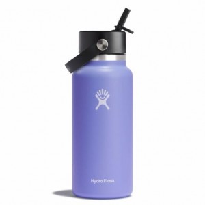 Hydro Flask 32 oz Wide Mouth with Flex Straw Cap Lupine | 7296583-SV