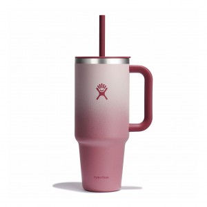 Hydro Flask 40 oz All Around™ Travel Tumbler Bayberry Ombre | 6218403-BL