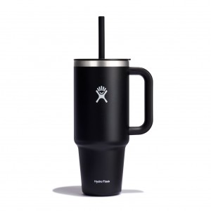 Hydro Flask 40 oz All Around™ Travel Tumbler Schwarz | 2538746-NJ
