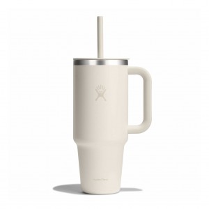Hydro Flask 40 oz All Around™ Travel Tumbler Ivory | 3179458-XB