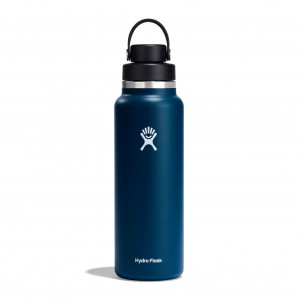 Hydro Flask 40 oz Wide Mouth with Flex Chug Cap Indigo | 0971643-GC