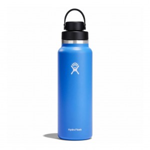 Hydro Flask 40 oz Wide Mouth with Flex Chug Cap Cascade | 7640392-VU