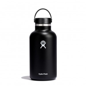 Hydro Flask 64 oz Wide Mouth Schwarz | 0891375-PF