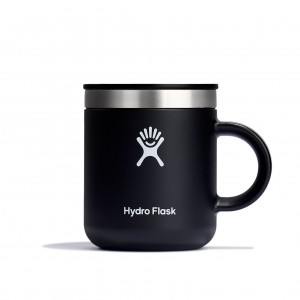 Hydro Flask 6 oz Mug Schwarz | 4526087-BS