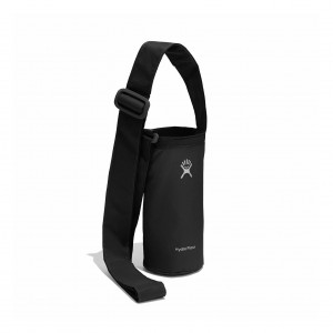 Hydro Flask Small Packable Bottle Sling Schwarz | 2536908-ER
