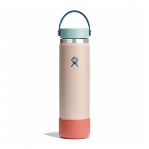Hydro Flask Tilly's Special Edition 24 oz Wide Mouth Cotton Candy | 3618250-HN