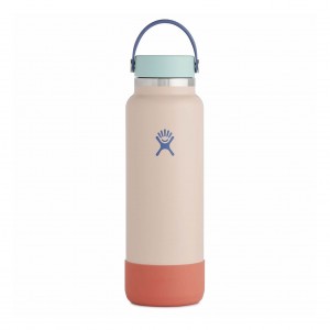 Hydro Flask Tilly's Special Edition 40 oz Wide Mouth Cotton Candy | 1896753-HQ