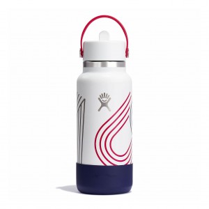 Hydro Flask USA 32 oz Wide Mouth with Flex Straw Cap | 1708954-ZF
