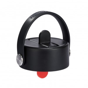 Hydro Flask Wide Mouth Flex Straw Cap Schwarz | 1254896-YO